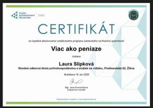 <strong>Viac ako peniaze a finančná gramotnosť</strong>